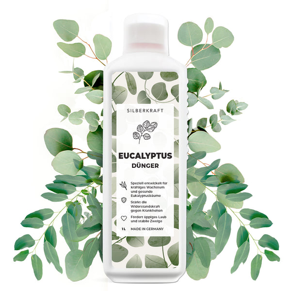 Engrais pour eucalyptus - Engrais liquide minéral NPK avec azote - Engrais pour eucalyptus - Fertiliser les eucalyptus - Silberkraft