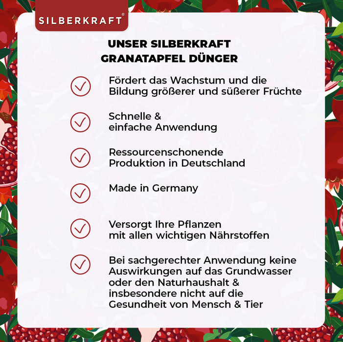 Engrais pour grenadiers - Engrais liquide minéral NPK avec azote - Engrais pour grenadiers