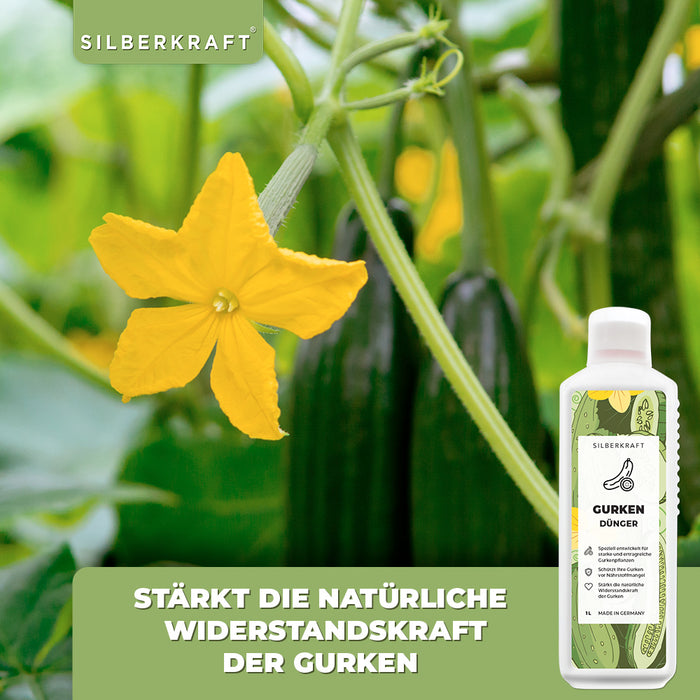 Engrais pour concombres - Engrais liquide minéral NPK avec azote - Engrais pour plants de concombres - Engrais pour légumes