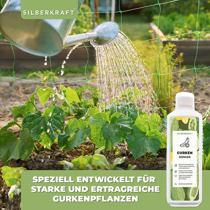 Engrais pour concombres - Engrais liquide minéral NPK avec azote - Engrais pour plants de concombres - Engrais pour légumes