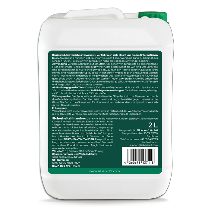 Spray répulsif pour chiens et chats