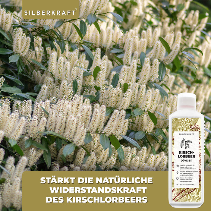 Engrais pour laurier-cerise - Engrais liquide minéral NPK avec azote - Engrais pour laurier-cerise - Engrais pour laurier