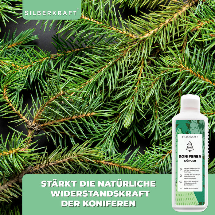 Engrais pour conifères - Engrais liquide minéral NPK avec azote - Engrais pour conifères - Engrais pour thuya