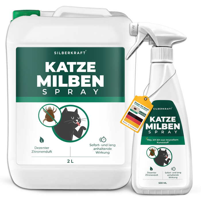 Silberkraft Milbenspray in verschiedenen Verpackungsgrößen, um die unterschiedlichen Bedürfnisse der Kunden zu erfüllen.