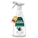Plusieurs vues du flacon pulvérisateur anti-acariens Silberkraft pour montrer le produit sous différentes perspectives.