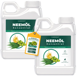 Huile de Neem avec émulsifiant - Concentré d'huile de Neem nourrissant pour vos plantes - Silberkraft