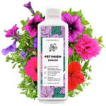 Engrais pétunia - engrais liquide minéral NPK avec azote - engrais pour pétunias - engrais cloche magique - engrais pour fleurs - Silberkraft