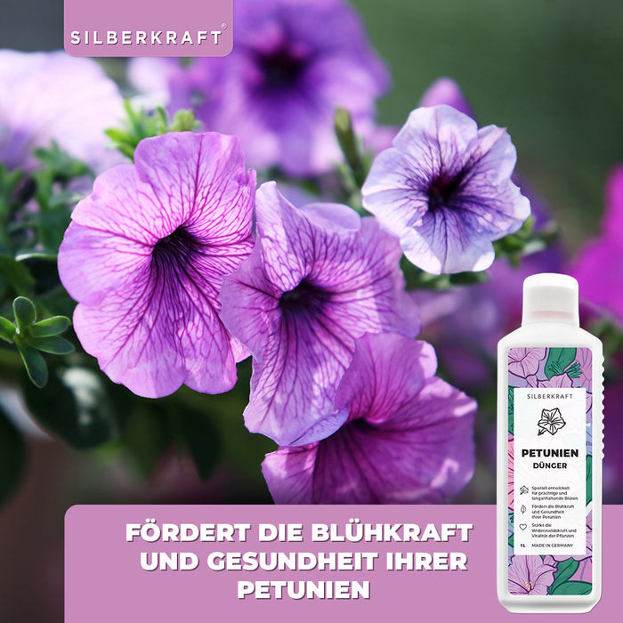 Engrais pour pétunias - Engrais minéral liquide NPK avec azote - Engrais pour pétunias - Engrais pour fleurs