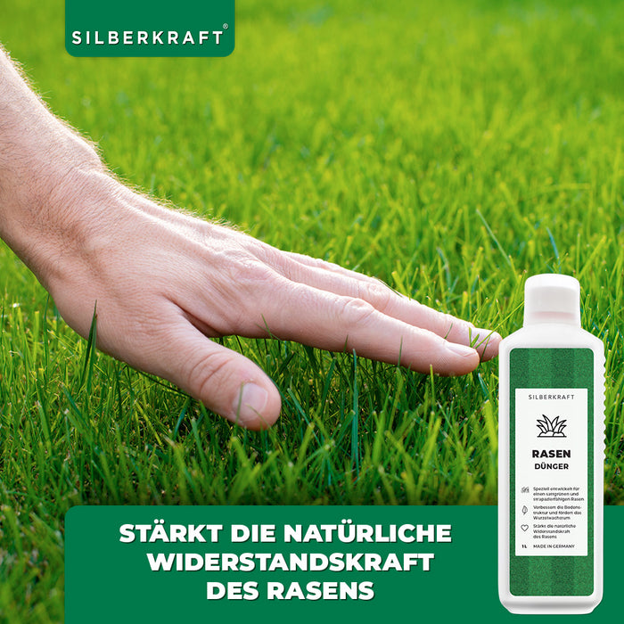 Engrais pour pelouse - Engrais liquide minéral NPK avec azote - Engrais pour pelouses - Engrais d'automne