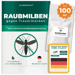 Silberkraft Raubmilben gegen Trauermücken – Tüte für 100 Quadratmeter
