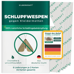 Guêpes parasites contre les mites des vêtements - Silberkraft