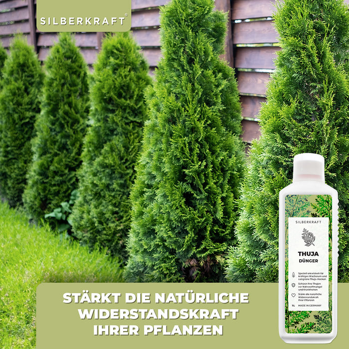 Engrais Thuya - Engrais liquide minéral NPK avec azote - Engrais pour haies de Thuya - Engrais pour conifères