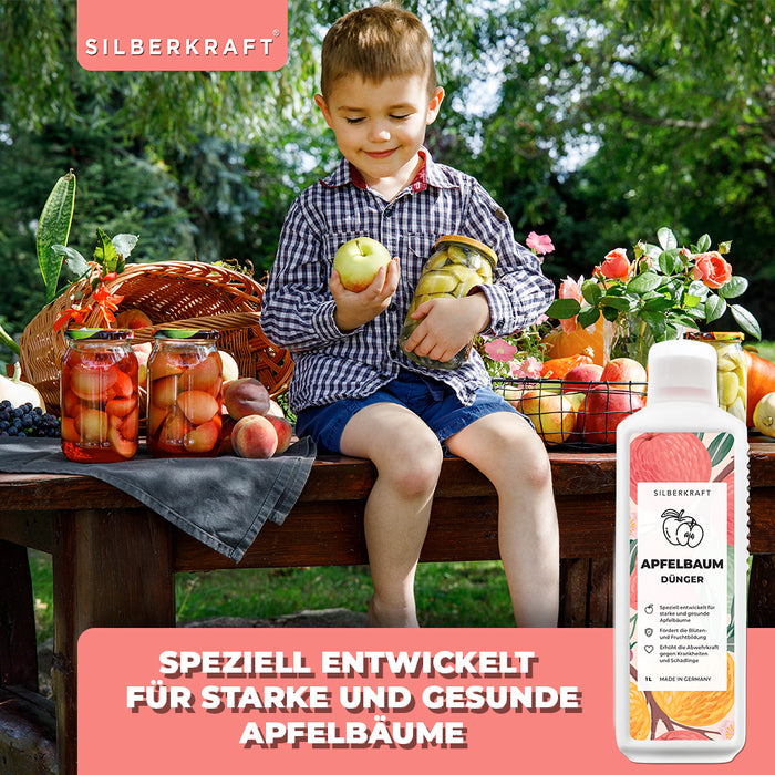 Engrais pour pommiers - Engrais liquide minéral NPK avec azote - Engrais pour pommiers - Fertilisation des pommiers - Engrais pour fruits