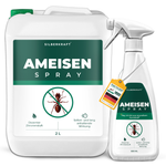 Spray anti-fourmis Silberkraft dans différentes tailles d'emballage pour répondre aux différents besoins des clients.