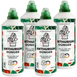 Engrais pour anthurium - Engrais liquide minéral NPK avec azote - Engrais pour fleurs d'anthurium et de flamant rose - Engrais pour plantes d'intérieur - Silberkraft