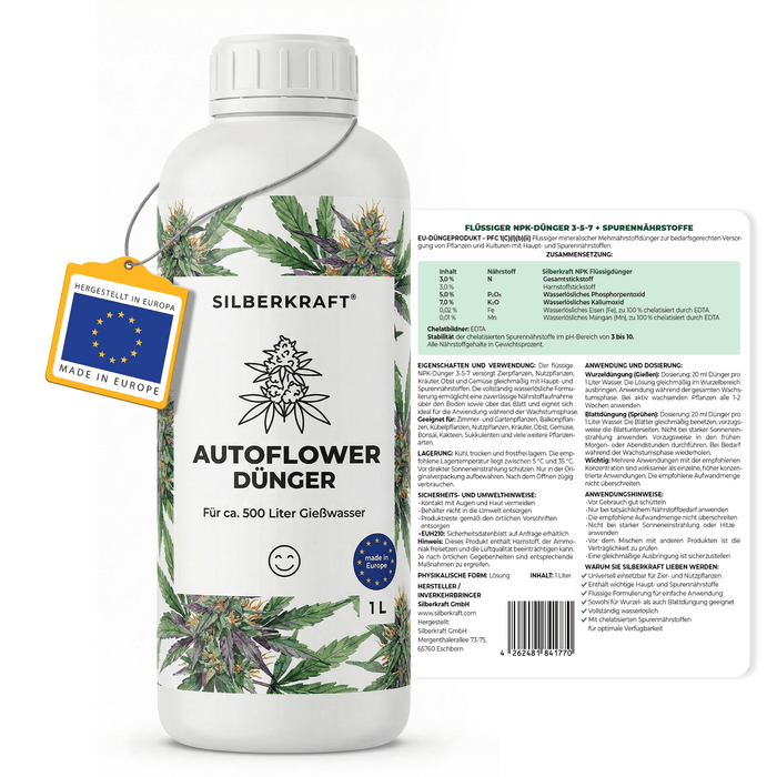 Engrais à autofloraison - Silberkraft