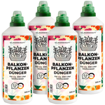 Engrais pour plantes de balcon - Engrais liquide minéral NPK avec azote - Engrais pour plantes de balcon - Engrais pour jardinières et plantes en pot - Silberkraft