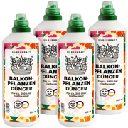 Engrais pour plantes de balcon – Engrais liquide minéral NPK avec azote – Engrais pour plantes de balcon – Engrais pour plantes en jardinière et en pot 