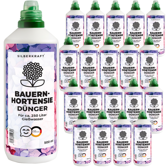 Engrais pour hortensias – Engrais liquide minéral NPK avec azote – Engrais pour hortensias – Engrais pour hortensias à fleurs