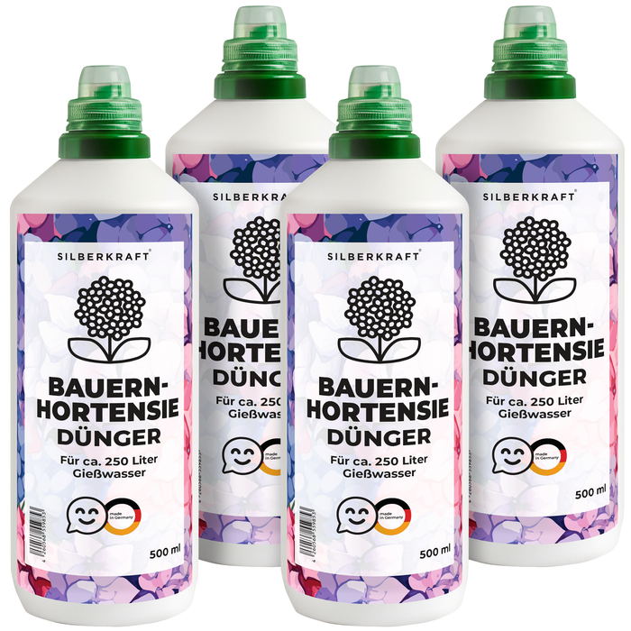 Engrais pour hortensias – Engrais liquide minéral NPK avec azote – Engrais pour hortensias – Engrais pour hortensias à fleurs