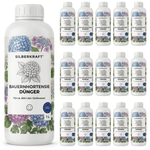 Engrais pour hortensias de ferme - Engrais liquide minéral NPK avec azote - Engrais pour hortensias de ferme - Engrais pour hortensias fleuris - Silberkraft