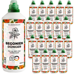 Engrais pour bégonias - Engrais liquide minéral NPK avec azote - Engrais pour bégonias - Engrais pour balcon et plantes d'intérieur - Silberkraft