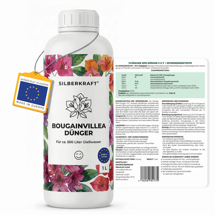 Engrais pour bougainvilliers - Silberkraft