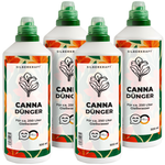 Engrais Canna - Engrais liquide minéral NPK avec azote - Engrais pour canna (canne à fleurs) - Engrais pour plantes exotiques et de jardin - Silberkraft