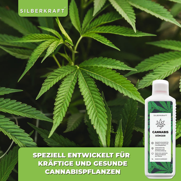 Engrais pour cannabis - Engrais liquide minéral NPK avec azote - Engrais pour plantes de cannabis - Engrais pour chanvre