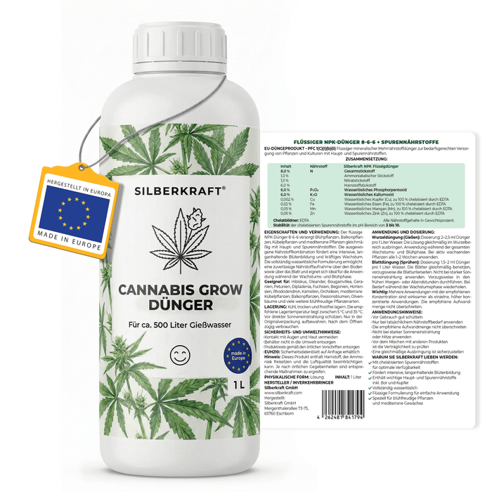 Engrais pour culture de cannabis - Silberkraft