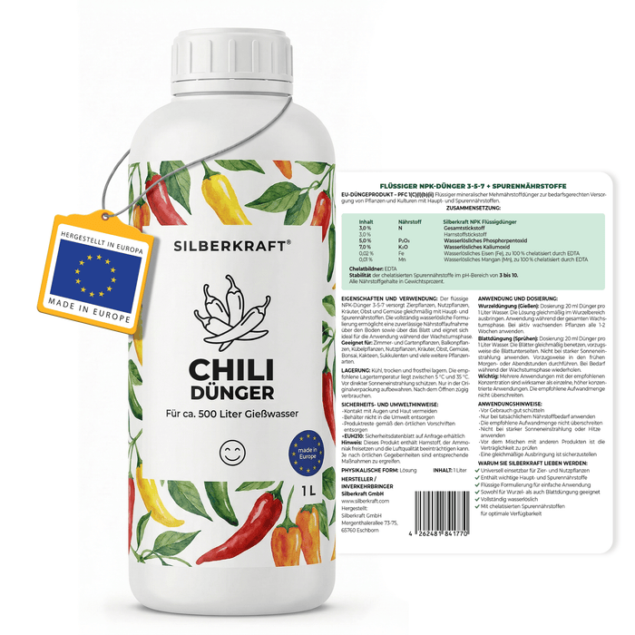 Engrais pour chili - Silberkraft