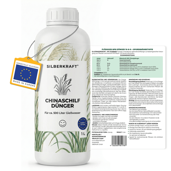 Engrais miscanthus - Silberkraft