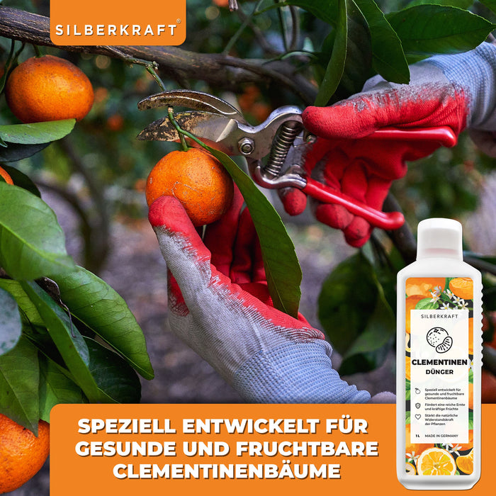 Engrais pour clémentines - Engrais liquide minéral NPK avec azote - Engrais pour clémentiniers - Engrais pour mandarines - Engrais pour agrumes