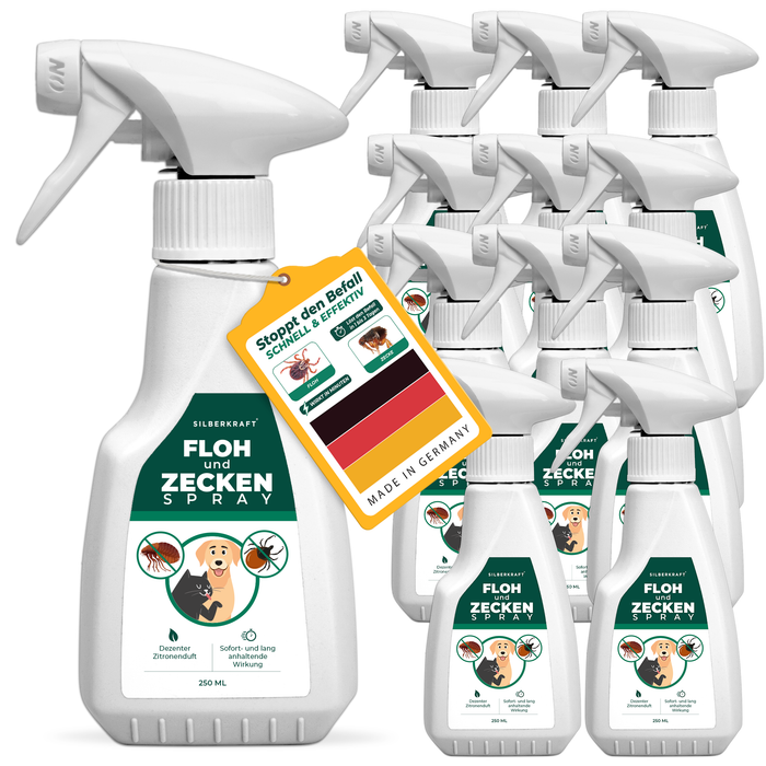 Spray anti-puces et anti-tiques pour chiens et chats