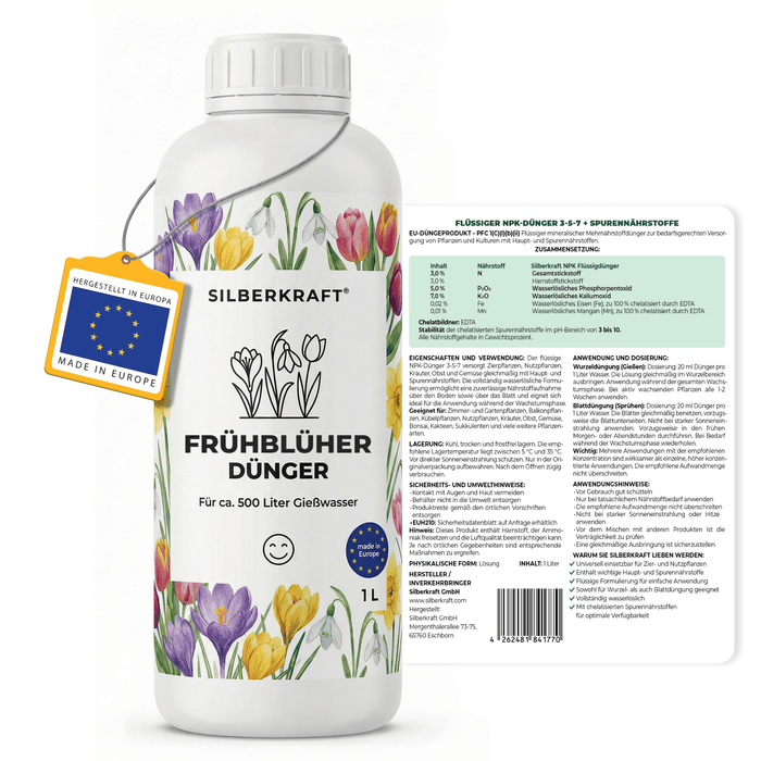 Engrais pour floraison précoce - Silberkraft