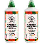 Engrais pour hibiscus de jardin - Engrais liquide minéral NPK avec azote - Engrais pour hibiscus de jardin - Engrais pour arbustes ornementaux - Silberkraft