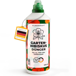 Engrais pour hibiscus de jardin - Engrais liquide minéral NPK avec azote - Engrais pour hibiscus de jardin - Engrais pour arbustes ornementaux - Silberkraft