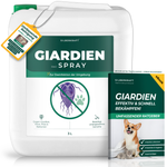 Spray Giardia contre Giardia, bactéries, virus et champignons avec eBook gratuit - Silberkraft