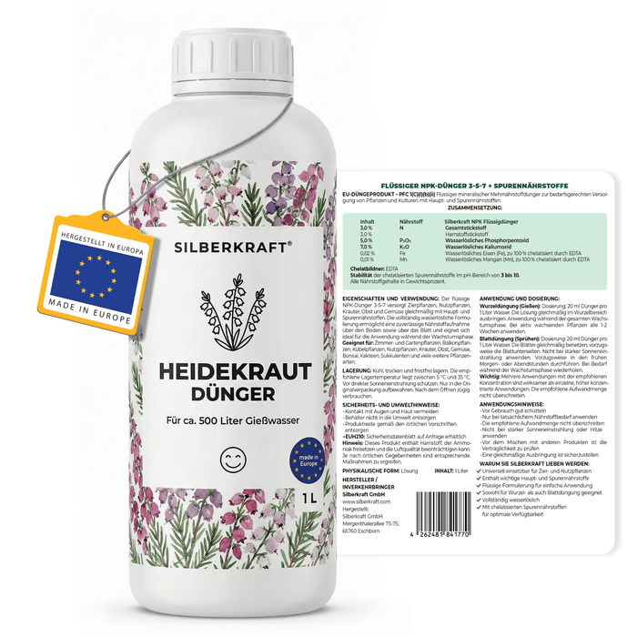 Engrais pour bruyère - Silberkraft