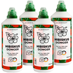 Engrais pour hibiscus - Engrais liquide minéral NPK avec azote - Engrais pour hibiscus - Engrais pour hibiscus de jardin et hibiscus d'intérieur - Silberkraft