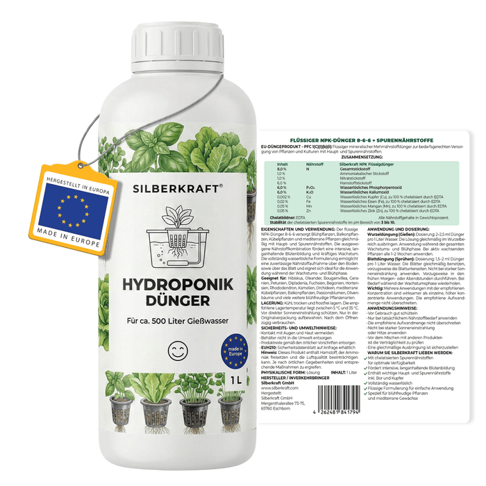 Engrais hydroponique - Silberkraft