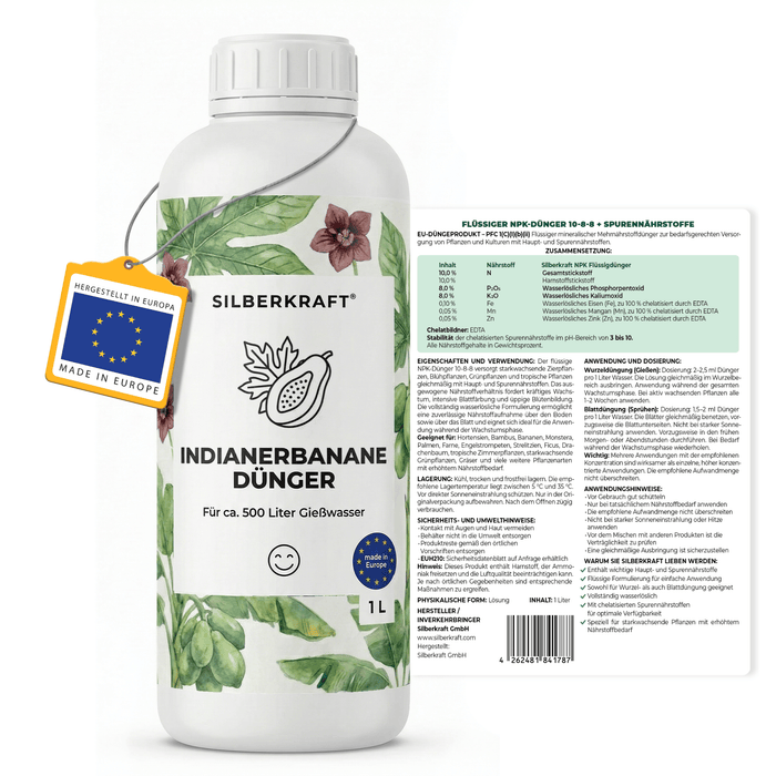 Engrais indien pour bananes - Silberkraft
