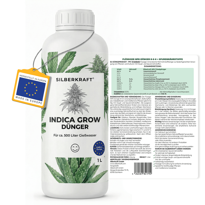 Engrais Indica Grow - Silberkraft