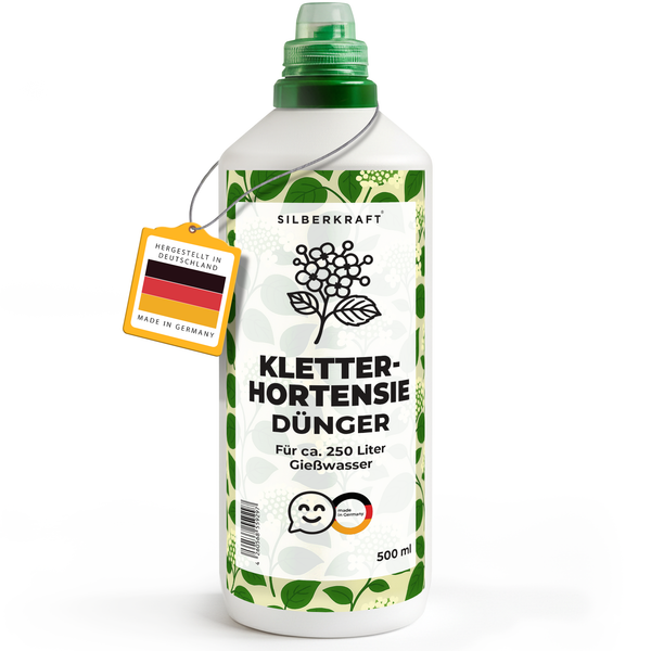 Engrais pour hortensias grimpants - Engrais liquide minéral NPK avec azote - Engrais pour hortensias grimpants - Engrais pour plantes de jardin - Silberkraft
