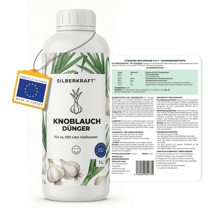 Engrais à l'ail - Silberkraft