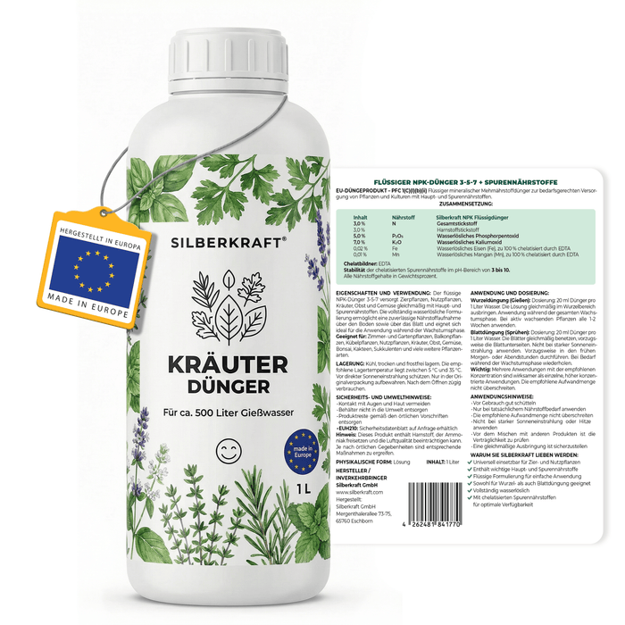 Engrais à base de plantes - Silberkraft