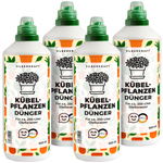 Engrais pour plantes en pot - Engrais liquide minéral NPK avec azote - Engrais pour plantes en pot - Engrais pour plantes de balcon et de terrasse - Silberkraft