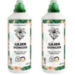 Engrais pour lys - Engrais liquide minéral NPK avec azote - Engrais pour lys - Engrais pérenne de jardin - Silberkraft