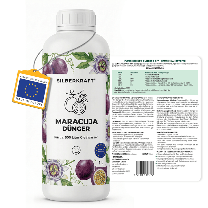 Engrais fruit de la passion - Silberkraft