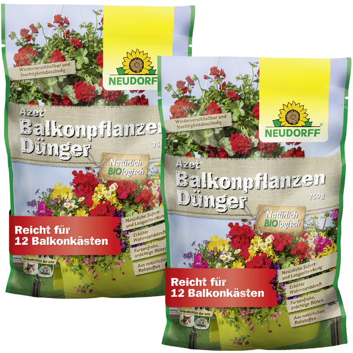 Neudorff Azet engrais pour plantes de balcon 750g - Silberkraft